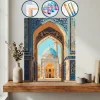 Mavi Kubbeli Çinili Cami — Sayılarla Boyama Seti