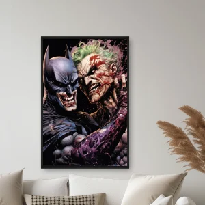 Bir Sürü Balon Tutan Bir Kişi — Kanvas Tablo