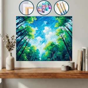 Ormanda Yol — Sayılarla Boyama Seti