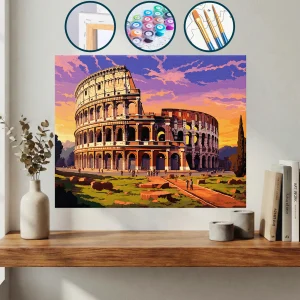 Bir Roma Colossion'ı — Sayılarla Boyama Seti