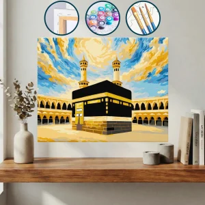Kabe’de Altın Işıklar — Sayılarla Boyama Seti
